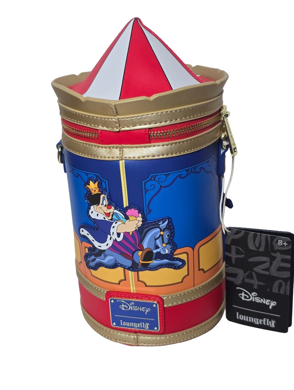 Loungefly Disney Brave Little Tailor Carousel Crossbody Bag NWT - Picture 3 of 8